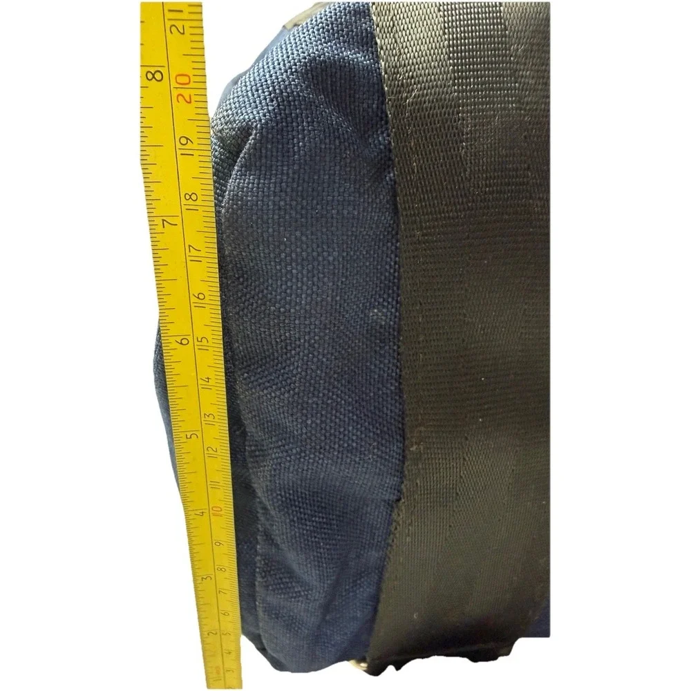 Outdoor Products Blue Daypack Backpack USA Canvas Hiking Seatbelt Straps 3j3‎